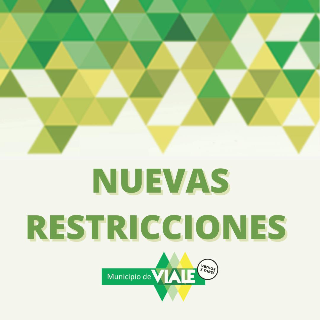 nuevas restricciones